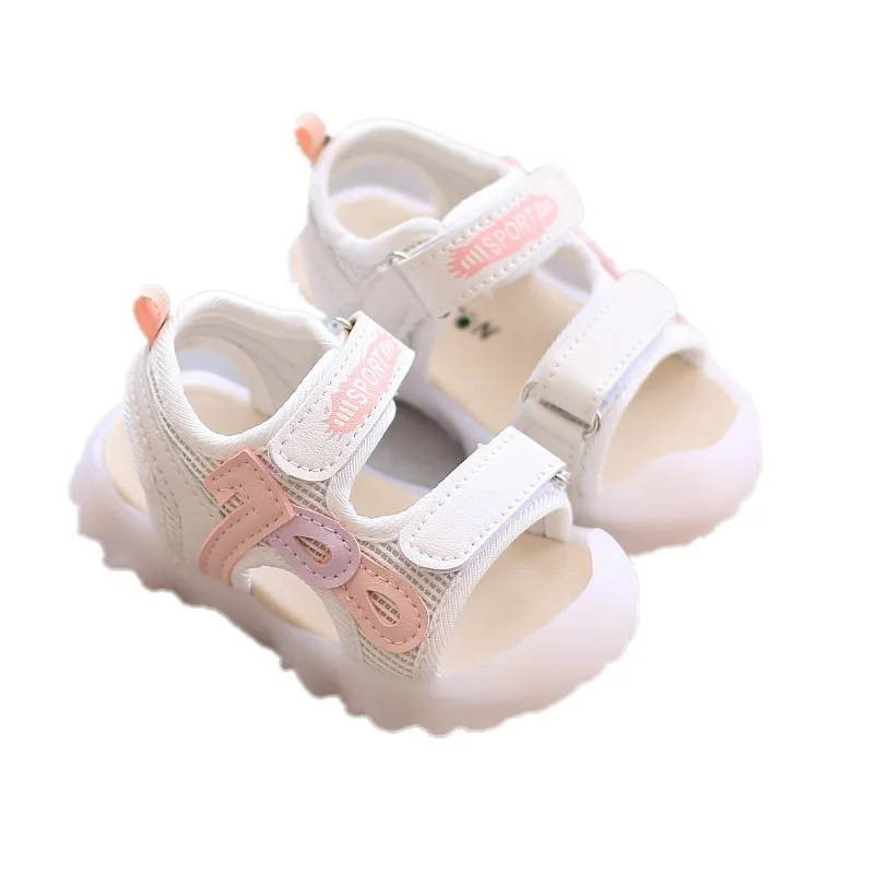 Новинка 2020 детская обувь сандалии для маленьких девочек Повседневная пляжная