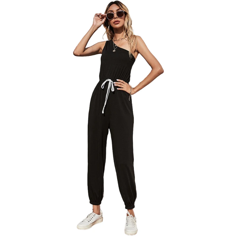 

UETEEY Jumpsuits Elegant Woman Jumpsuit Women Elegance Summer 2021 Women's Jumpsuitwoman Long for 2020 Rompers Womens Pants