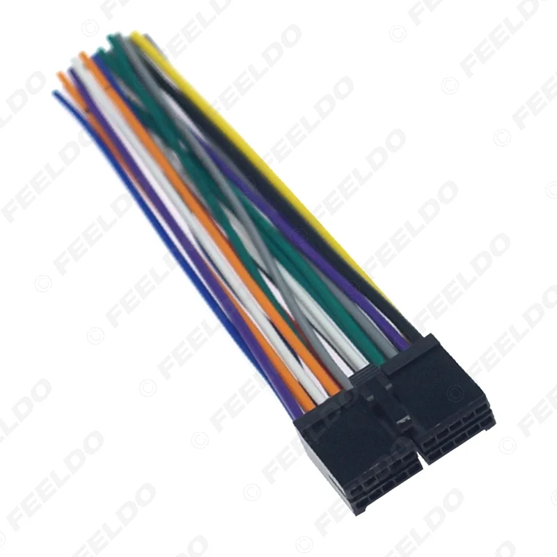 Автомобильный Универсальный головное устройство FEELDO 1 шт. CD/DVD стерео аудио радио