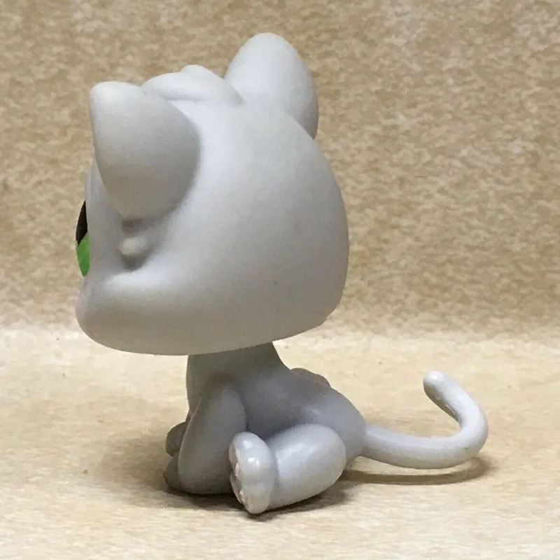 LPS Кот старый оригинальный маленький зоомагазин игрушки с головой поплавка кошка