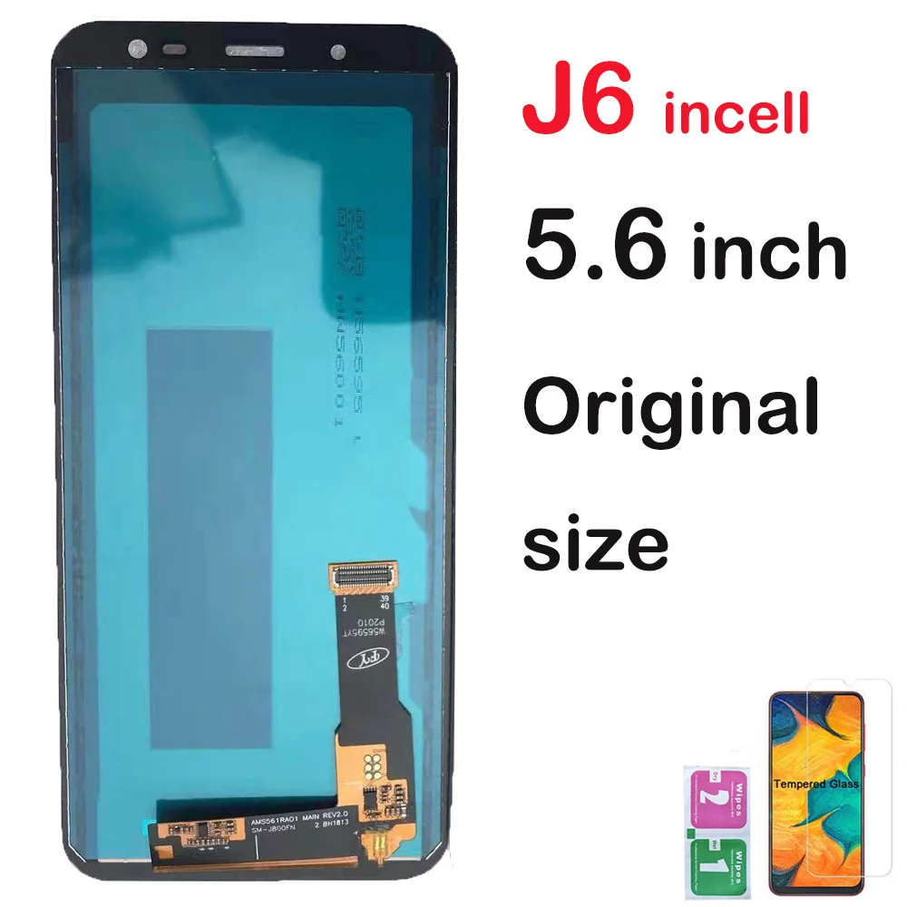 

5.6 Inch TFT incell LCD Screen For Samsung Galaxy J6 2018 J600 J600F J600Y J600G J600FN LCD Display Touch Screen Sensor Assembly