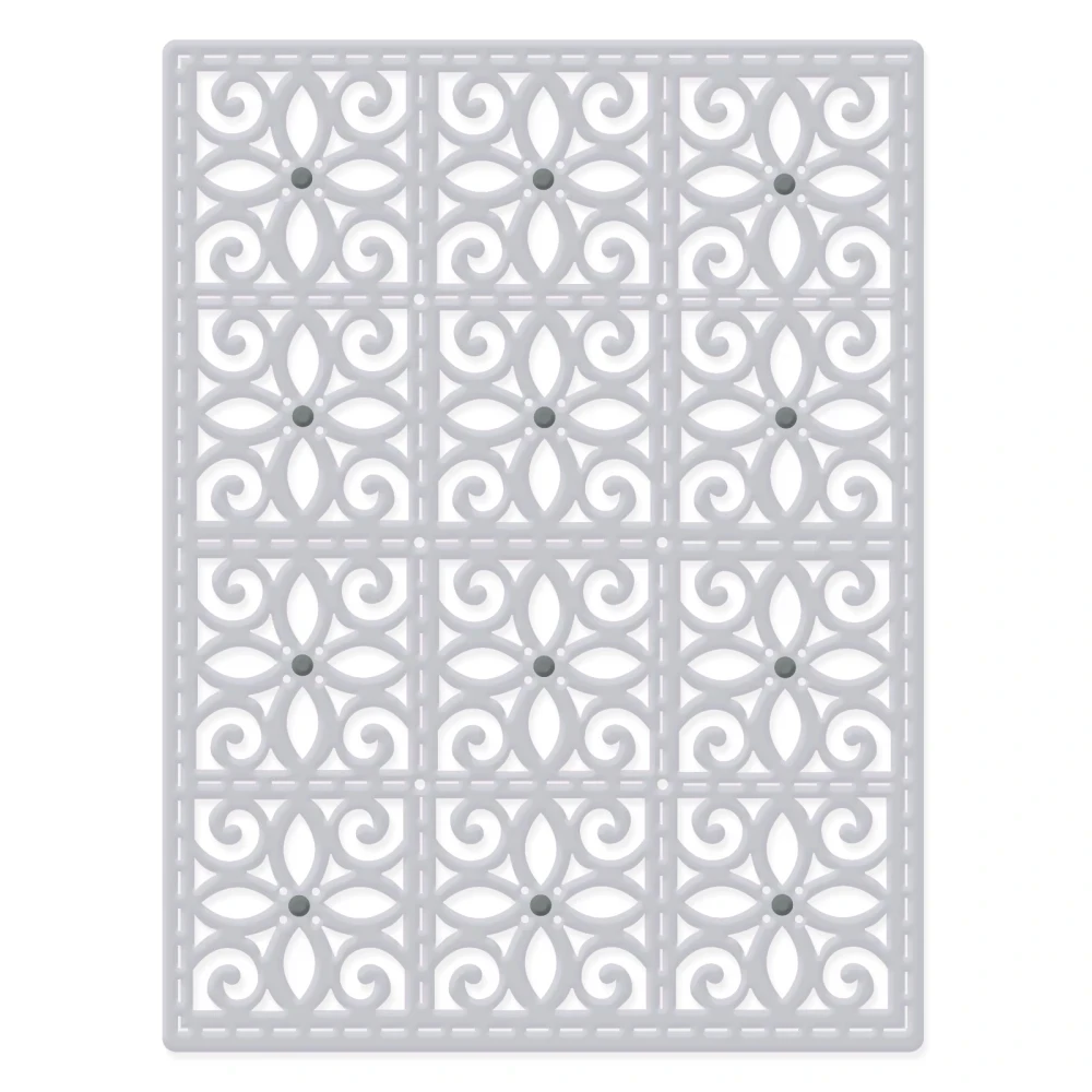 

Металлические пресс-формы прямоугольная плитка фон высечка Скрапбукинг Бумага рукоделие Нож Форма лезвие перфоратор