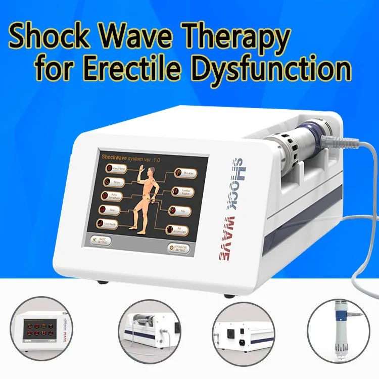 

Portable SM824 low intensity extracorporeal shock wave therapy equipment shockwave machine for ed Erectile Dysfunction treatment