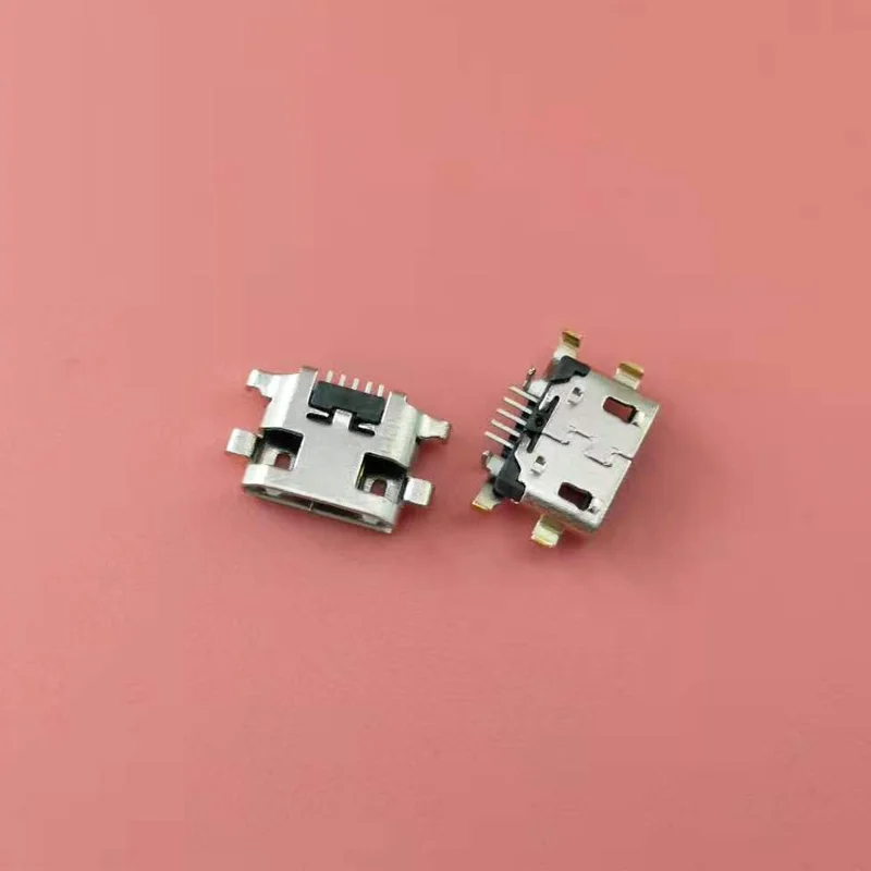 

100 шт./лот для Motorola Moto E5 Play micro usb разъем для подключения док-станции