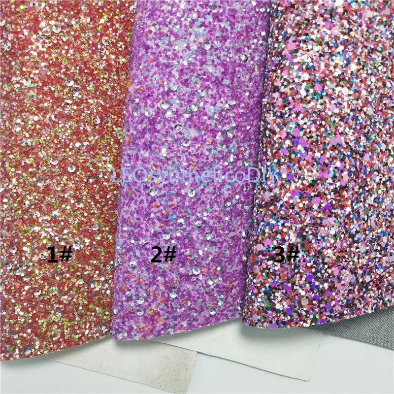 1 шт. 21X29 см блестящие ткани с эффектом блестящей кожи винные кожаные листы для