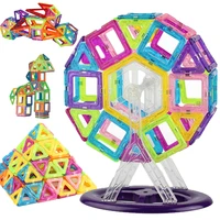 mini size magnetic building blocks 142 pcsset designer educational toys construction bricks childrens birthday gifts