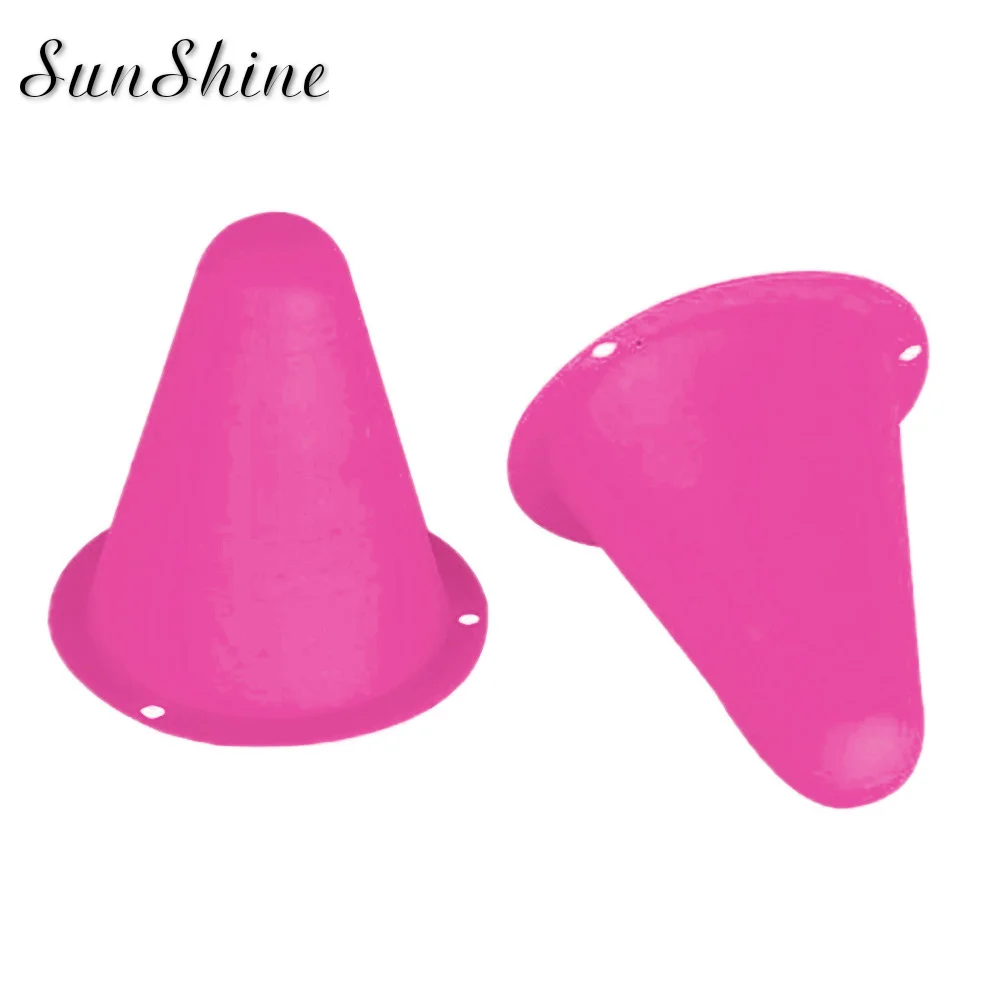 Прямая поставка 20 шт. конусы для ловкости слалома роликовые коньки тренировочные