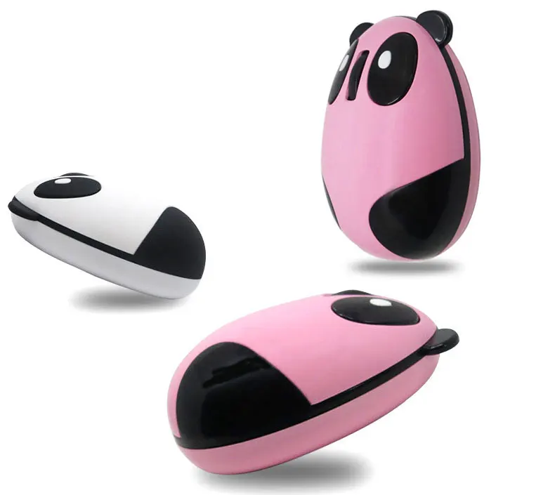 

Cartoon Panda Wireless Mouse Rechargeable Mouse Wireless Computer Silent Mause Ergonomic Gaming Mouse For Laptop PC