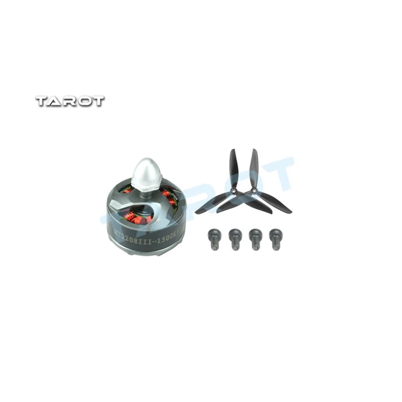 Самозапирающийся колпачок Таро MT2208III 1500KV бесщеточный мотор CW CCW с 7 дюймовым 3