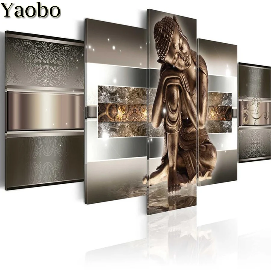 

Набор для алмазной живописи 5D, 5 шт.