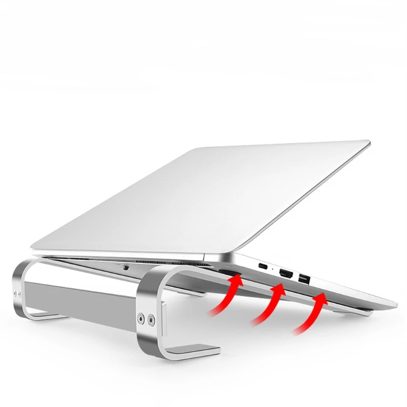 

11-18 inch Aluminum Alloy Laptop Stand Portable Base Notebook Stand Holder For Macbook Air Pro Non-slip Computer Cooling Bracket