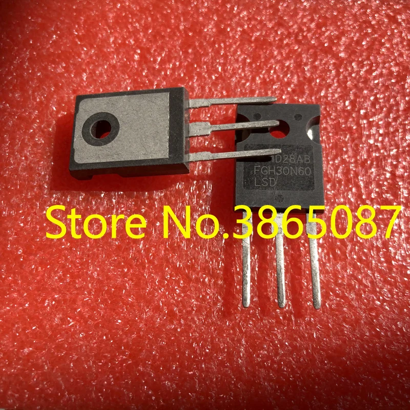 FGH30N60LSD FGH30N60 TO-247 силовая трубка IGBT транзистор 10 шт./лот оригинальный новый |