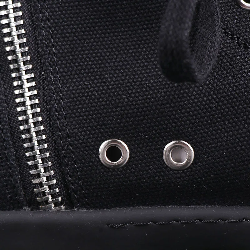 Новинка сезона мужские Модные черные высокие кроссовки на шнуровке мужская