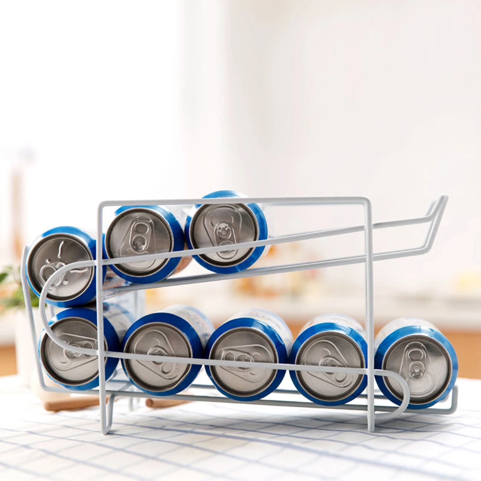 Cans Storage Holders Racks Beverage Soda Coke Refrigerator Kitchen Dispenser Rack Tools Organizer Beer Can | Дом и сад