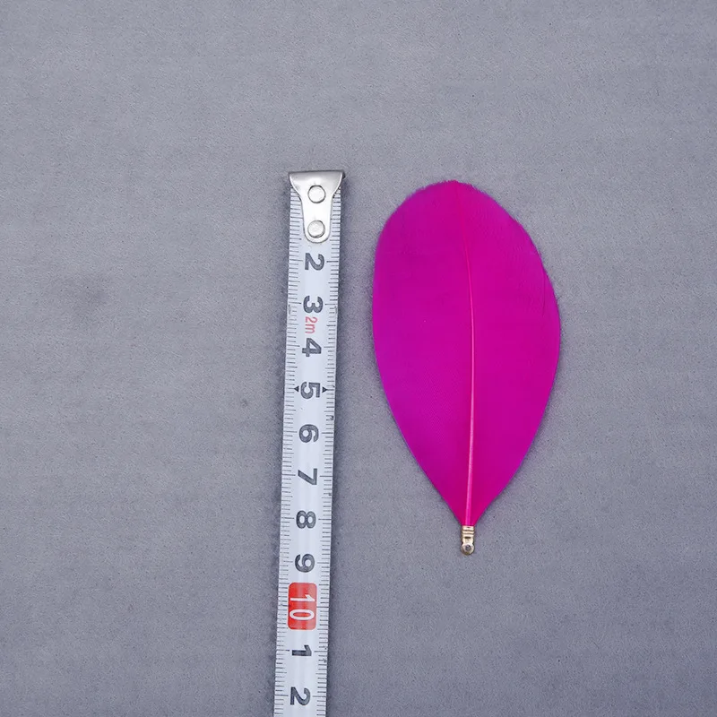 Гусиное перо 6-9 см белые черные золотые цветные перья для изготовления ювелирных