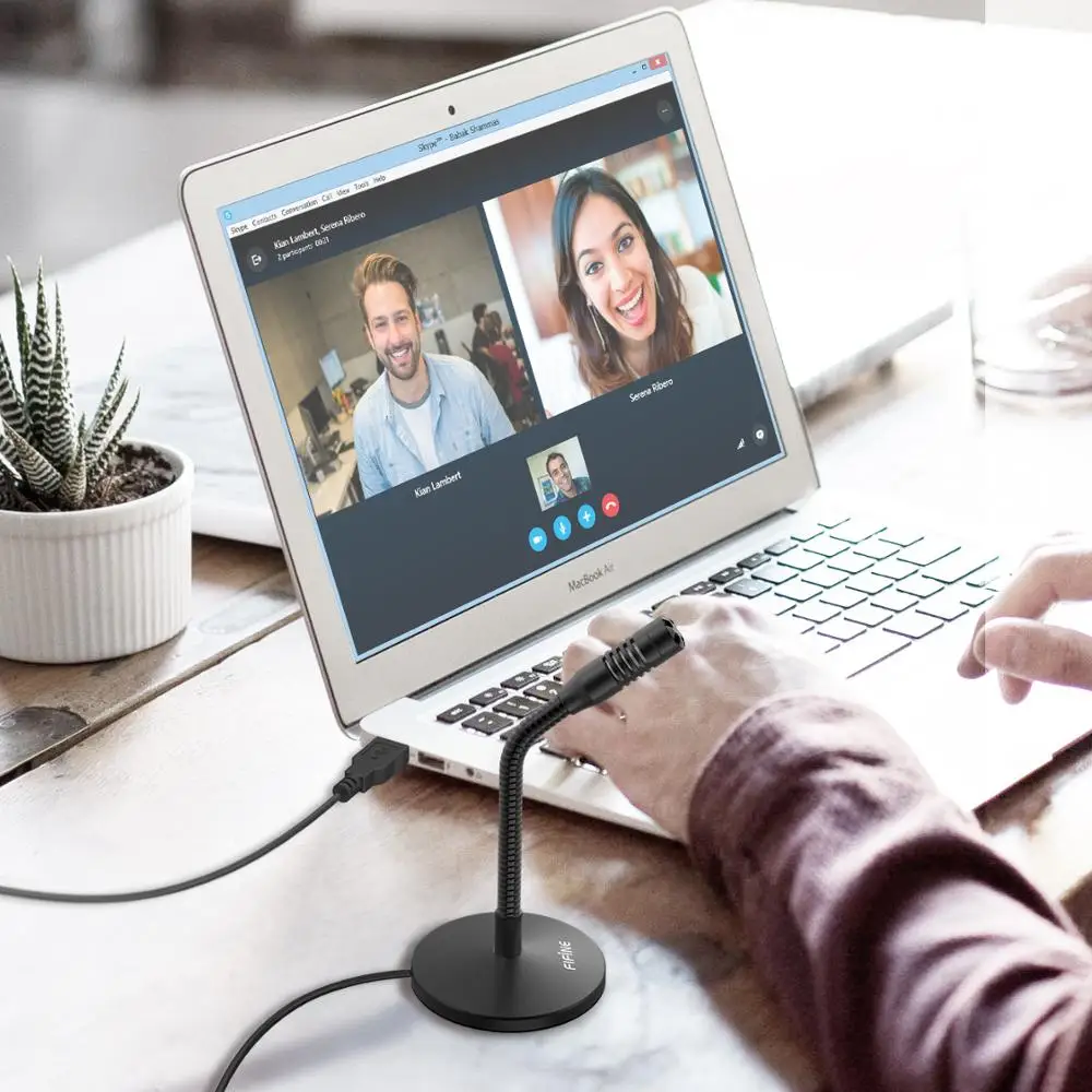 fifine mini usb microphone for dictation desktop plugplay microphone for computer laptop pc great for youtubegaming streaming free global shipping