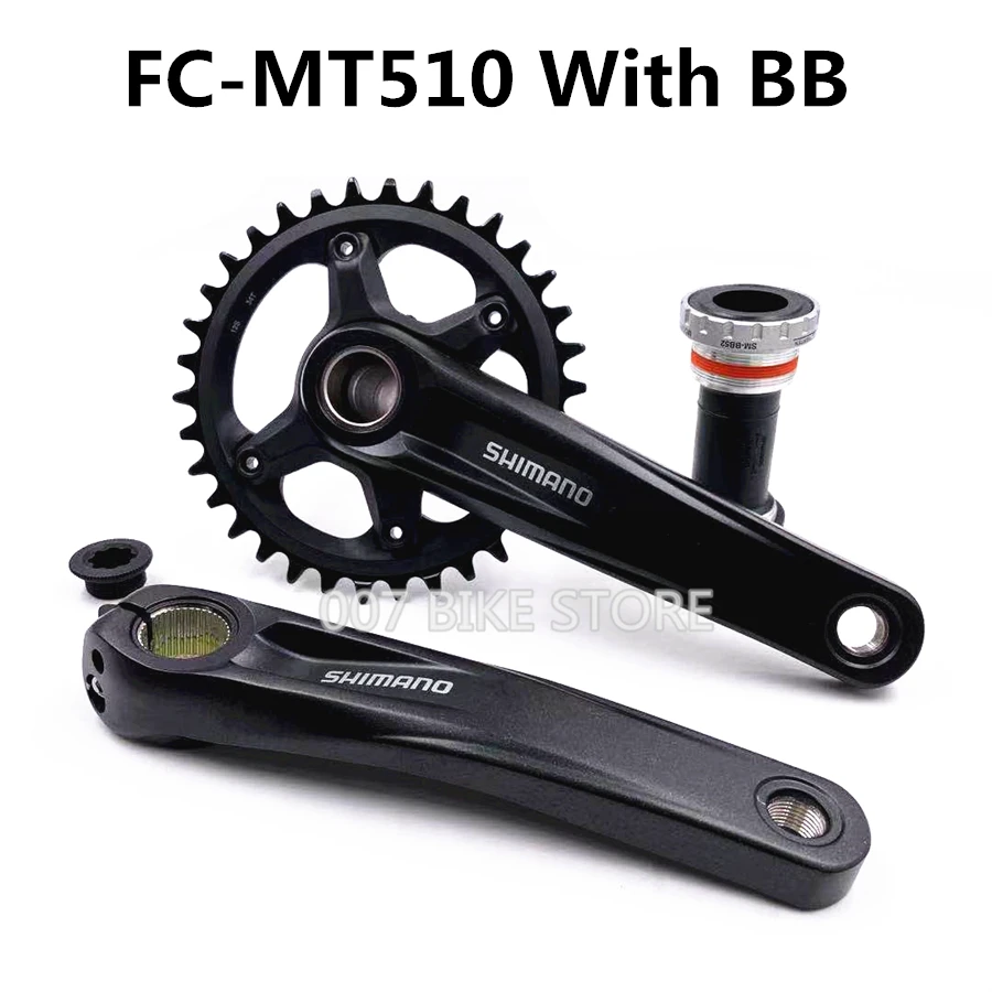 SHIMANO DEORE SLX FC MT610 MT510 диаметра окружности болтов (M6100 10/11/12 Скорость (BB52 32T 34T 170 мм 175