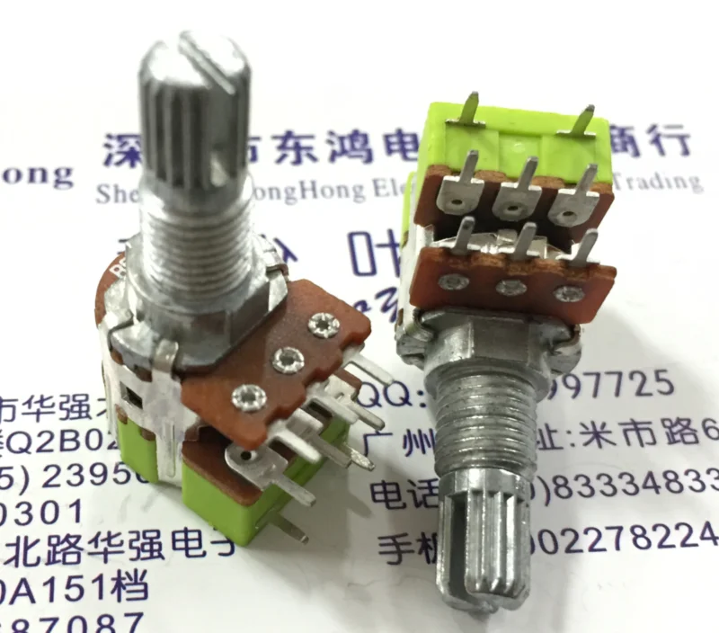 Тайваньский релейный переключатель rv12 50K длина вала 15 мм потенциометра громкости