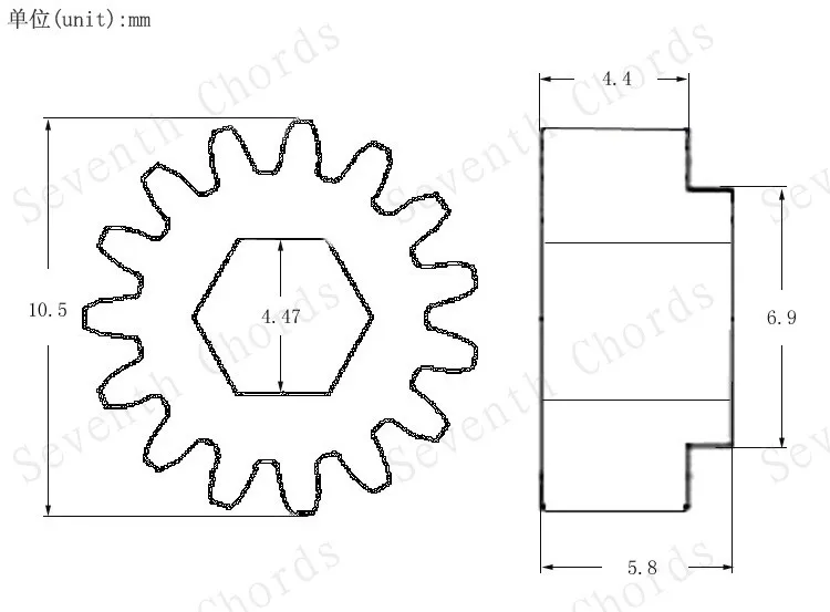 Набор колышек для тюнинга гитары тюнеры головки станка 1:15 шестерни и штифты