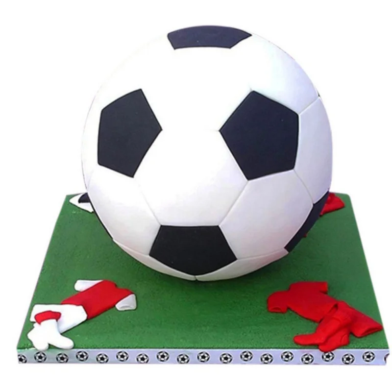 Футбольный мяч Sugarcraft Footbal Fondant Cutter торт плесень помадка инструменты для украшения
