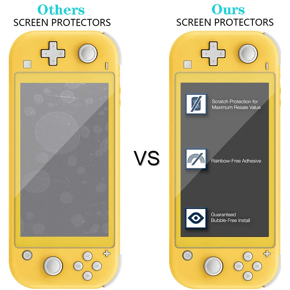 Высококачественное Закаленное стекло для защиты экрана Nintendo Switch Lite NS Защита Mini