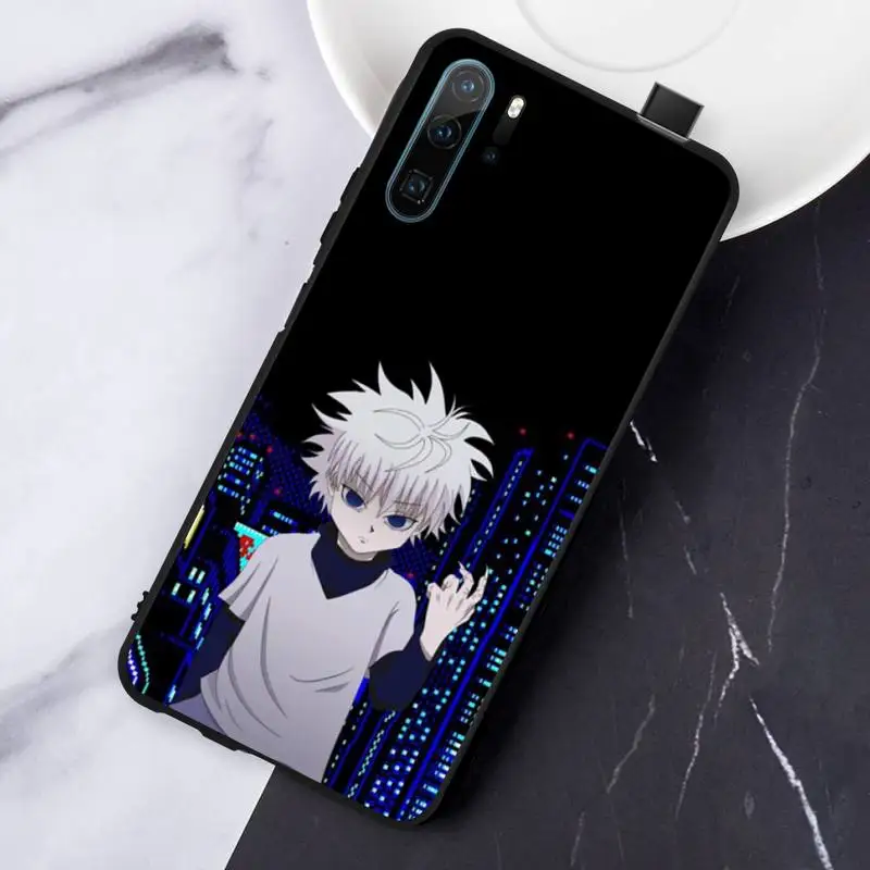

Hunter X Hunter Killua Zaoldyeck Phone Case For Huawei honor Mate P 10 20 30 40 i 9 8 pro x Lite smart 2019 nova 5t