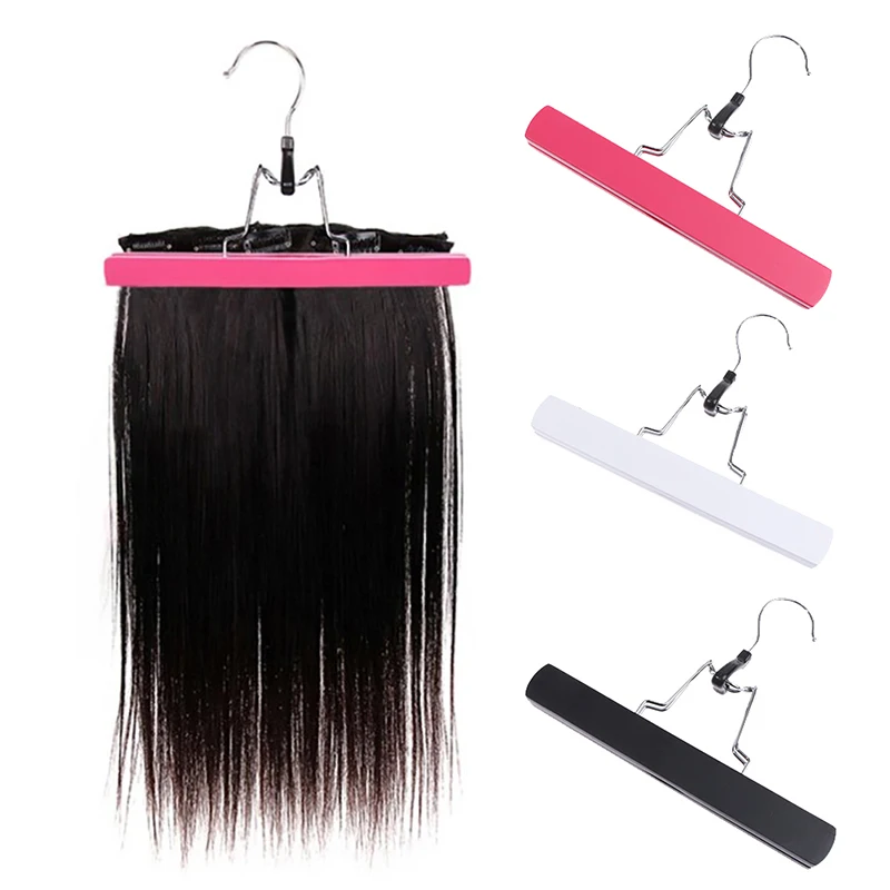 

Hair Bag Wig Storage Holder Hairpieces Nonwoven Wig Wigs Storage Bag Hanger Clip