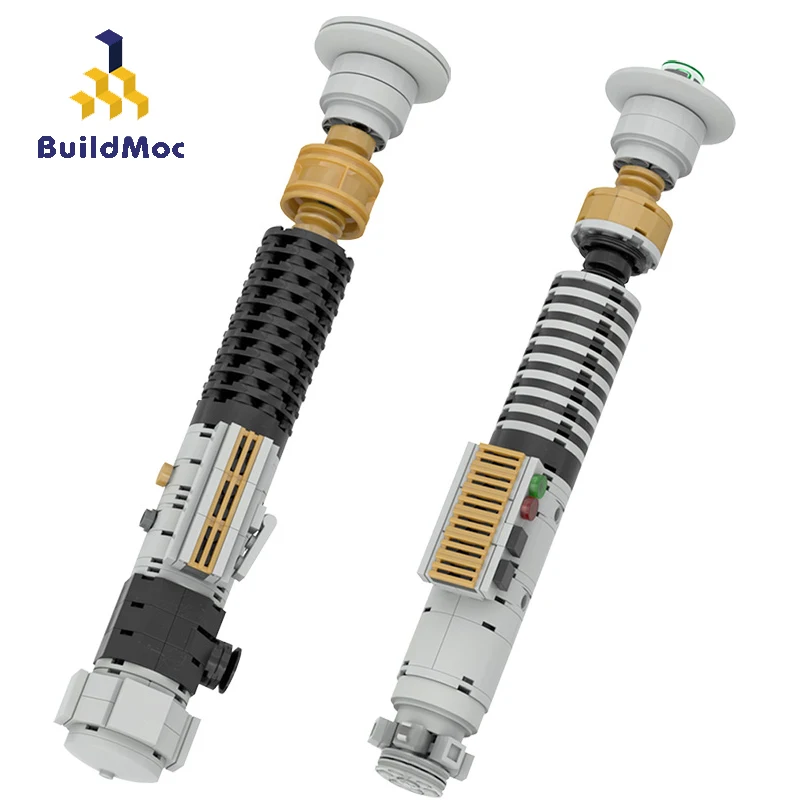 BuildMoc световой меч оружие Звездный план фильм фигурки боевое MOC-35811 Модульные