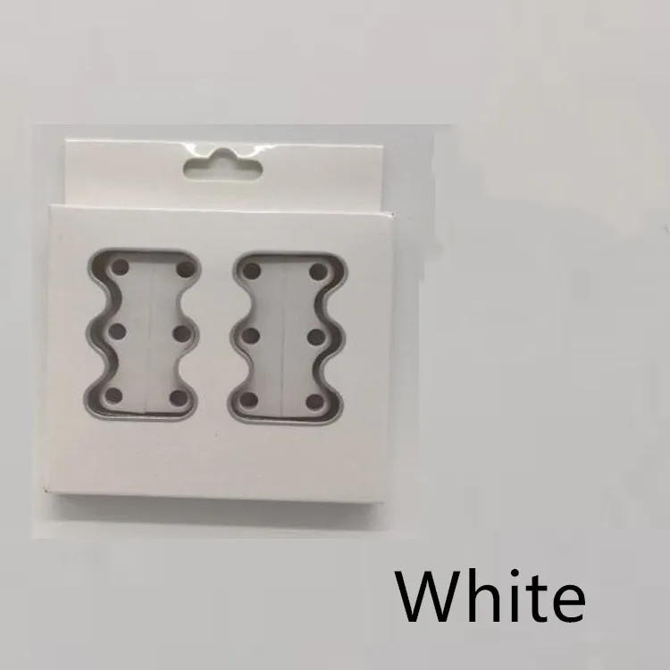 White Модная новинка; Прочные, быстро и легко магнитные шнурки для кроссовок; обувь с пряжкой; без шнуровки - Цвет: White