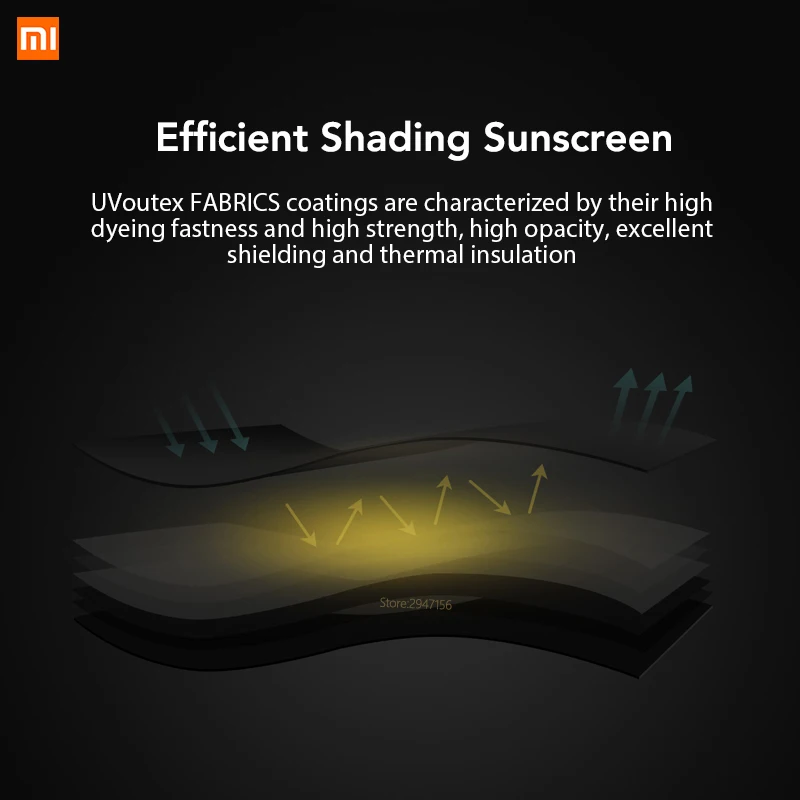 Автоматический зонт Xiaomi Mijia от солнца и дождя алюминиевый ветрозащитный