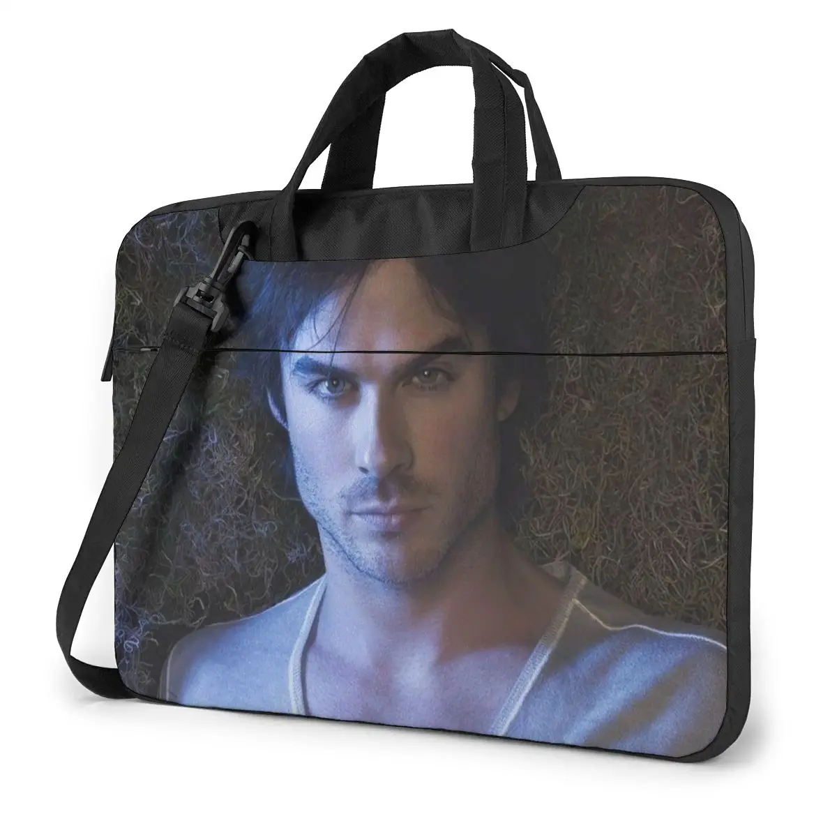 Женская винтажная сумка для ноутбука велосипедная через плечо