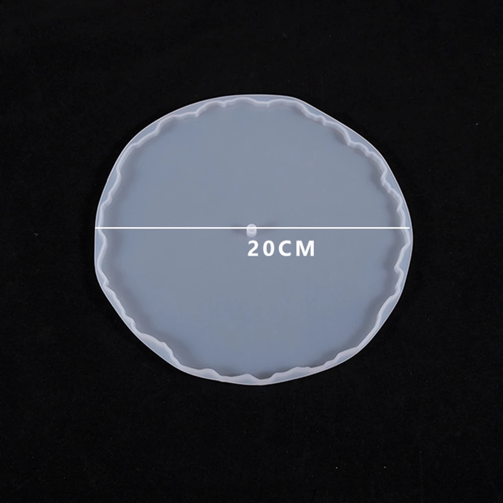 Необычная Большая пластина неправильной формы из смолы большой лоток для