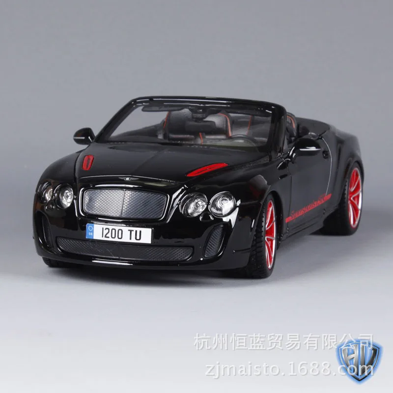 Bburago1:18 литые игрушечные модели спортивных автомобилей для Bentley ISR с рулевым