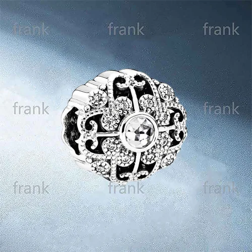 

791961CZ Fairytale Bloom Charm