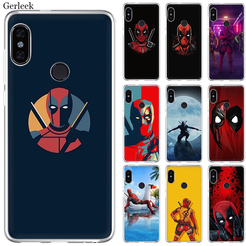 Чехол для мобильного телефона Xiaomi Redmi Note 4 4X 3 5 6 7 Pro 5A жесткий чехол Deadpool | Мобильные
