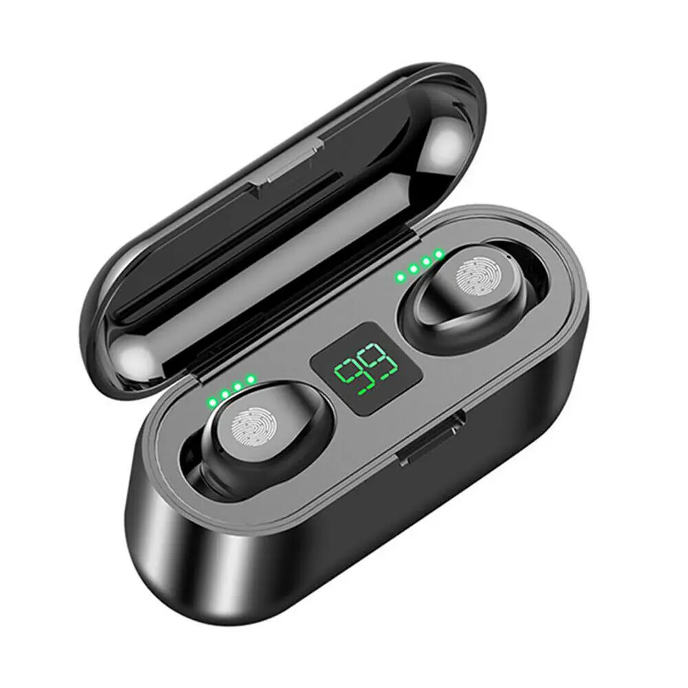 F9 tws, беспроводные наушники, Bluetooth 5,0, сенсорные наушники, ANC, игровая гарнитура, с 2000 мАч, Powerbank, для мобильных телефонов, PK Q32TWS