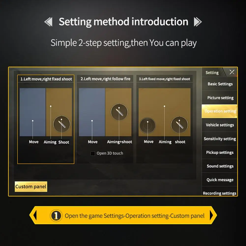 Мобильный контроллер 5 в 1 для PUBG геймпад без ограничений по ведению огня триггеры