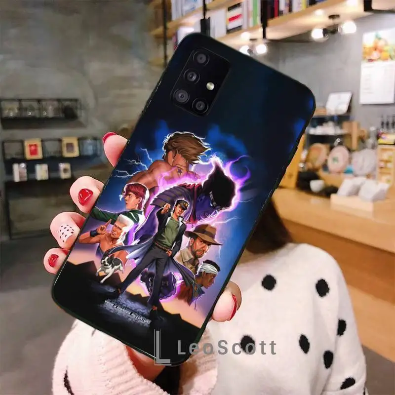 

JoJo Bizarre Adventure Phone Case For Samsung galaxy S 7 8 9 10 20 edge A 6 10 20 30 50 51 70 note 10 plus