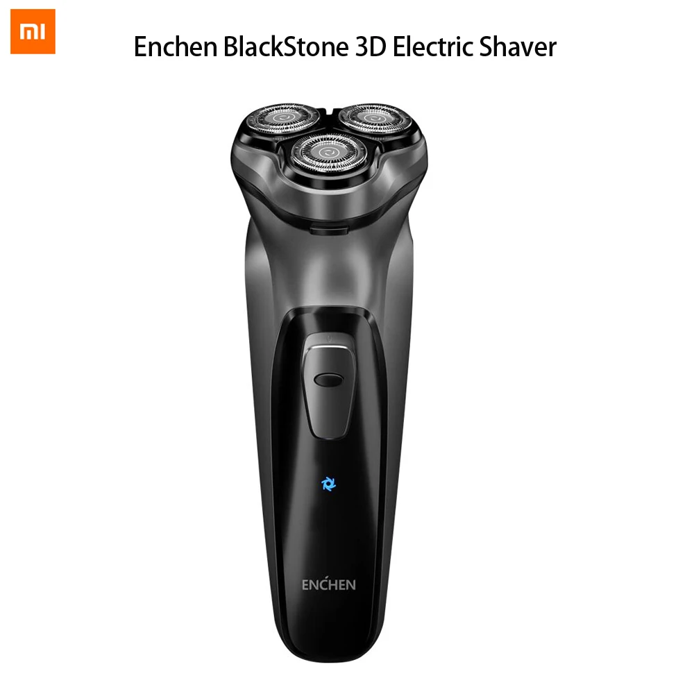 Электробритва Xiaomi Enchen BlackStone 3D аккумуляторная моющаяся бритва с 3 лезвиями