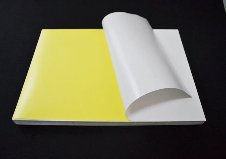 100 Sheets A4 200sheets A3 Laser Inkjet Printer Copier Craft Paper White Self Adhesive Sticker Label Matte Surface Sheet |