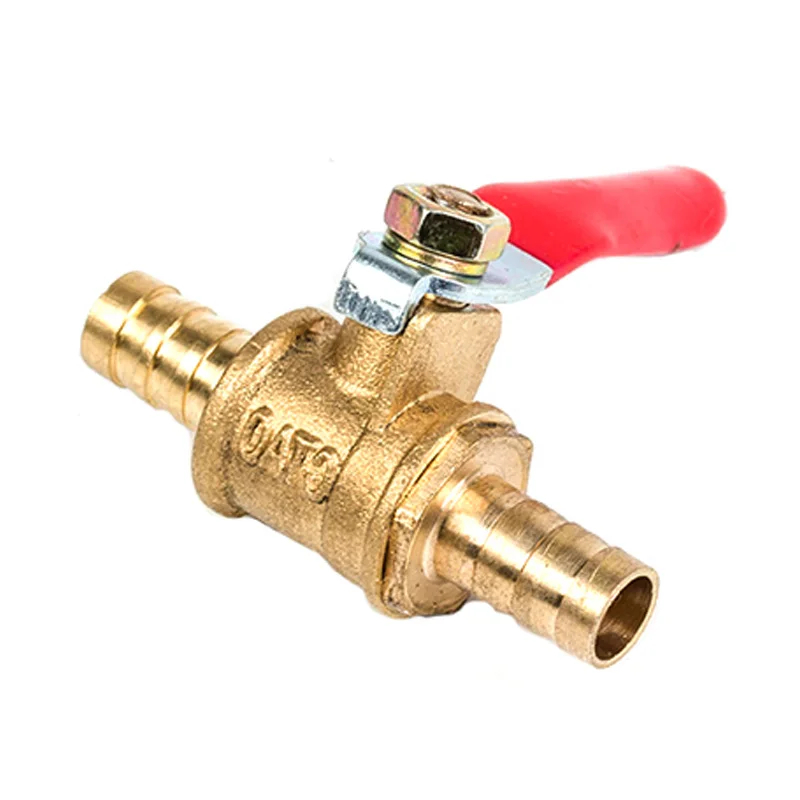 

Pneumatic Ball Valve Internal Thread External Thread Barb 6/8/10/12mm Pagoda Brass Water Oil Air Gas Pipeline Stop Ball Valve
