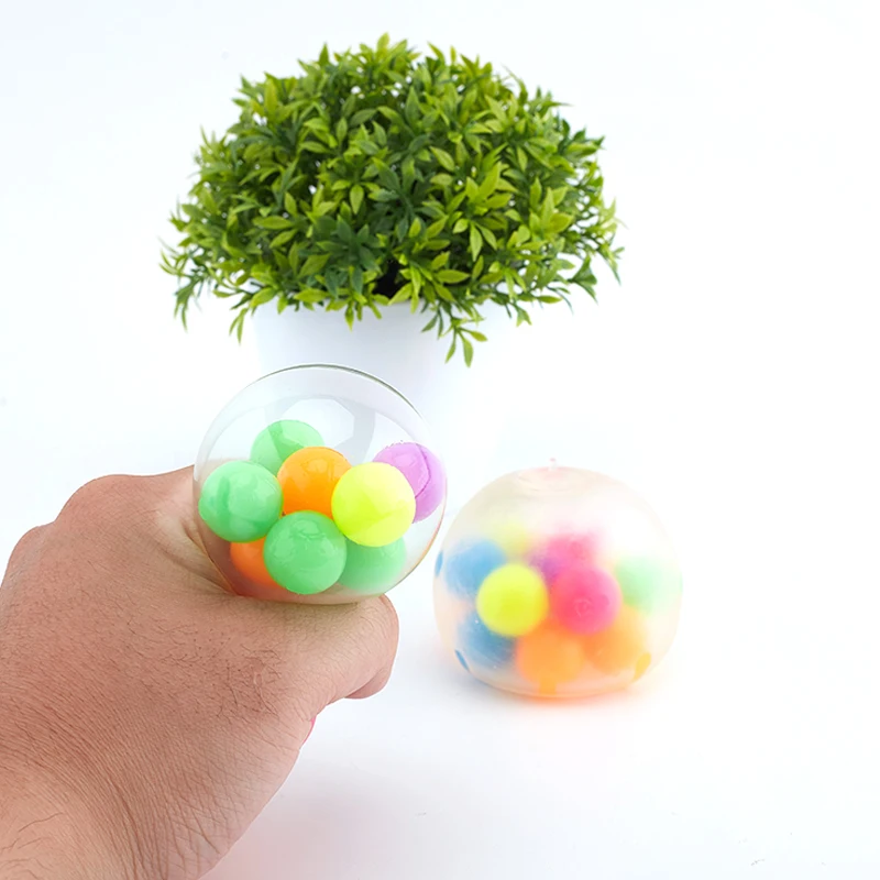 Pelota antiestr&eacute;s para el DNA para ni&ntilde;os y adultos, juguete sensorial para aliviar la tensi&oacute;n, para viajes en casa-1