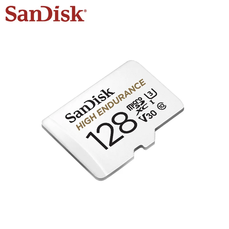 SanDisk Memory Card High Endurance Flash microsd TF Card 256GB 128GB 64GB 32GB Micro SD Card for Video Monitoring & Car Recorder