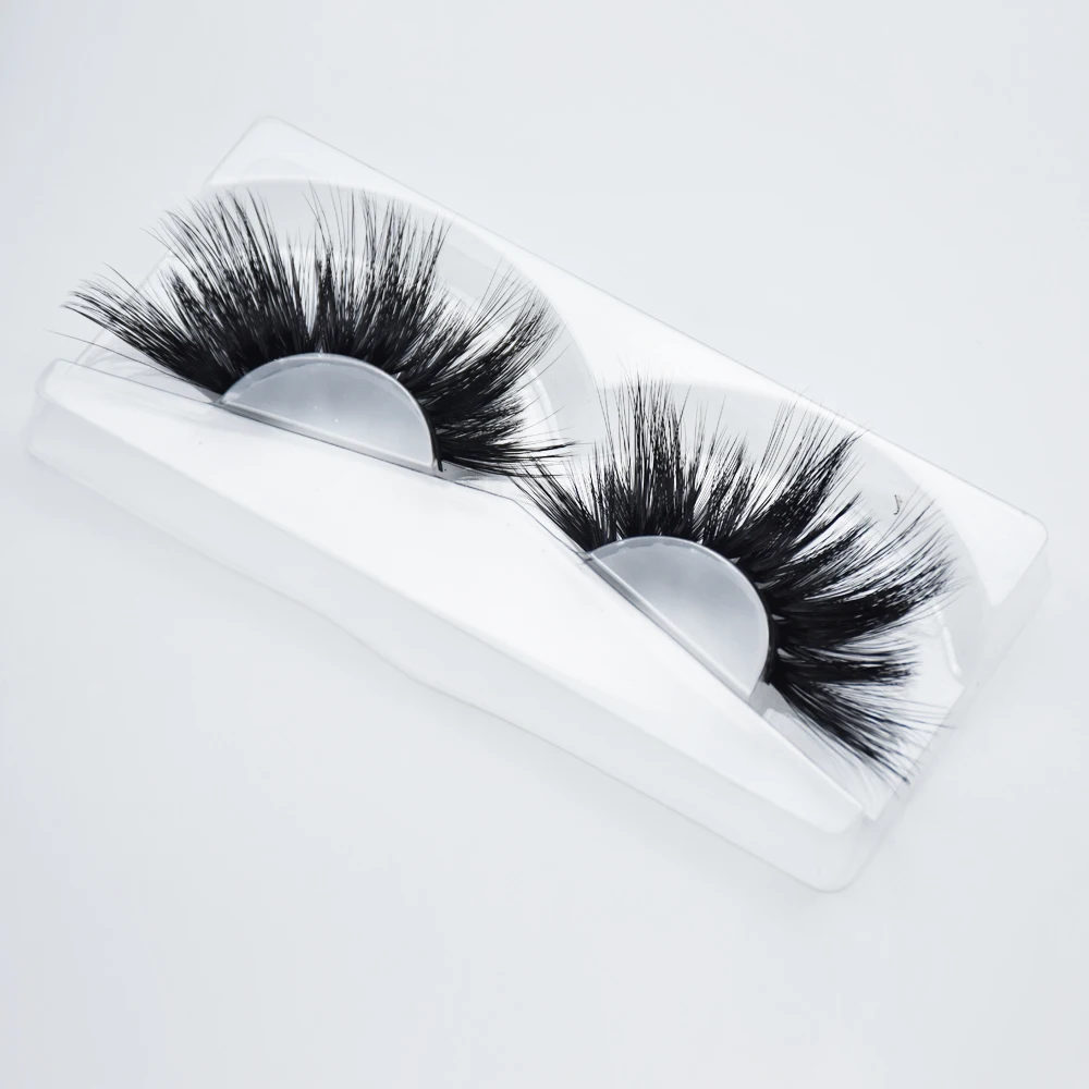 

25MM Mink Lashes 3D Mink Eyelashes 100% Cruelty free Lashes Handmade Reusable Natural Eyelashes Popular False Lashes Makeup