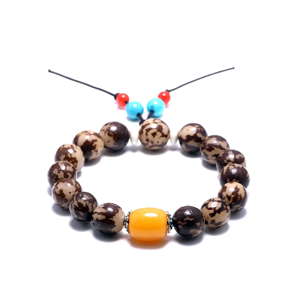 Натуральный бисер Bodhi браслет для женщин и мужчин медитация Йога Этническая