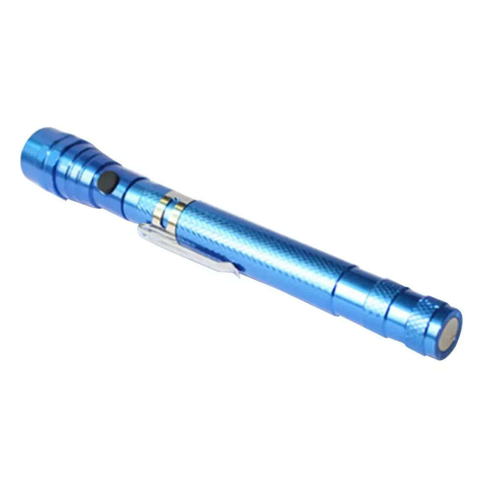 Портативный Мини Тактический Телескопический фонарь Намагниченный гибкий