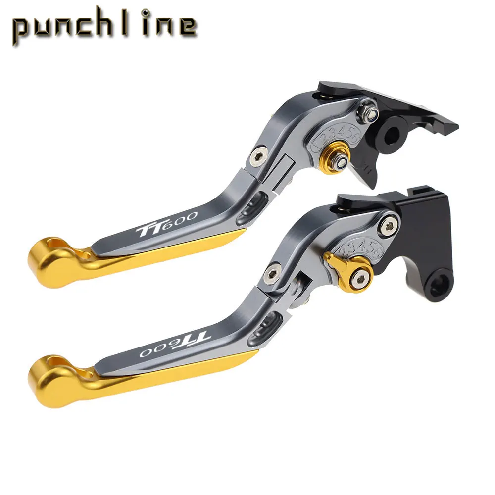 

Fit For TT 600 TT600 2000-2003 Folding Extendable Brake Clutch Levers Motorcycle CNC Accessories Parts Adjustable Handle Set
