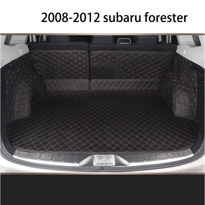 3D 2017 Leather Car Trunk Mat Cargo Liner for Subaru Forester 2008 2009 2010 2011 2012 SH Rug Carpet Interior Accessories