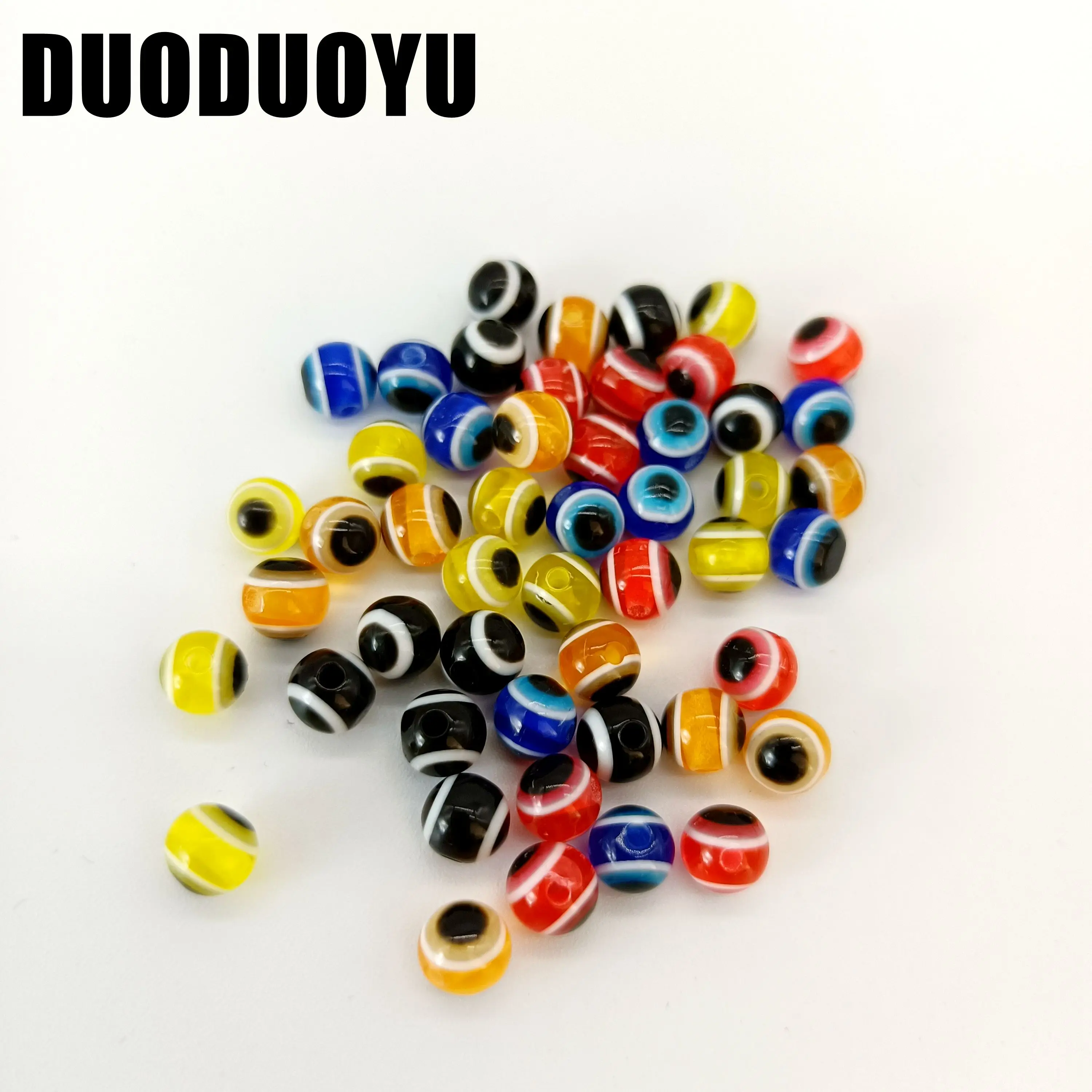 

Рыболовные бусины DUODUOYU 200 шт./лот «рыбий глаз», 5 мм, 6 мм, 8 мм, 10 мм, разноцветные рыболовные бусины, набор «сделай сам», рыболовные снасти