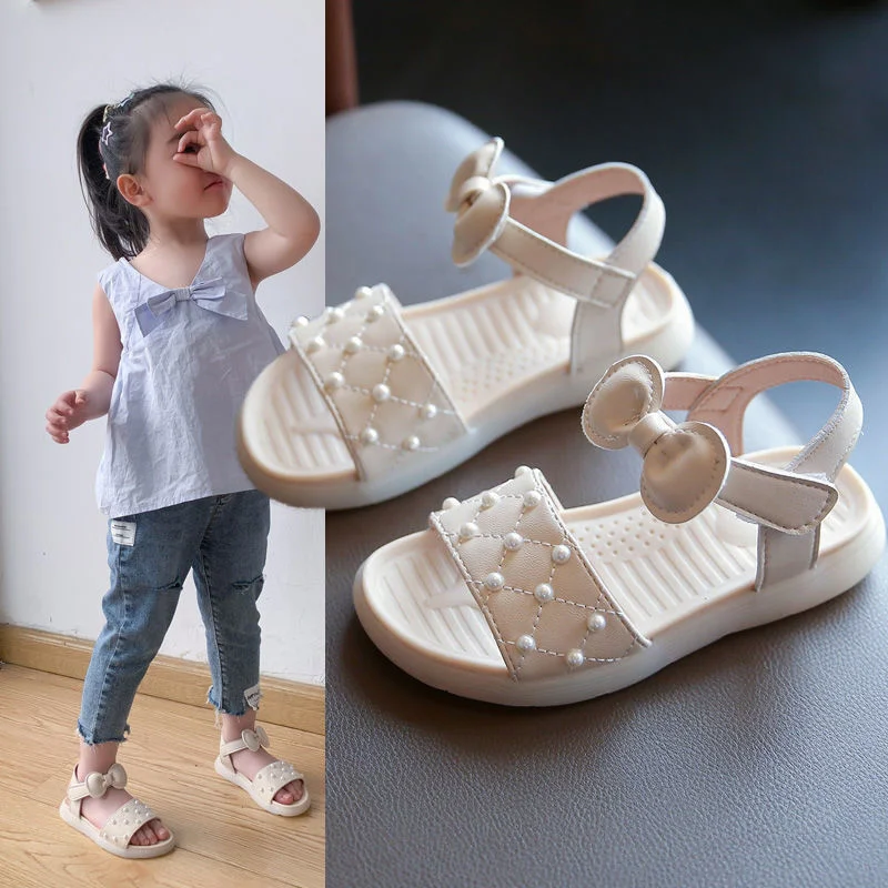 

Soft Unisex Sandals Kids shoes Soft Girl's leather shoes School Students Performing Children Dancing shoe performance